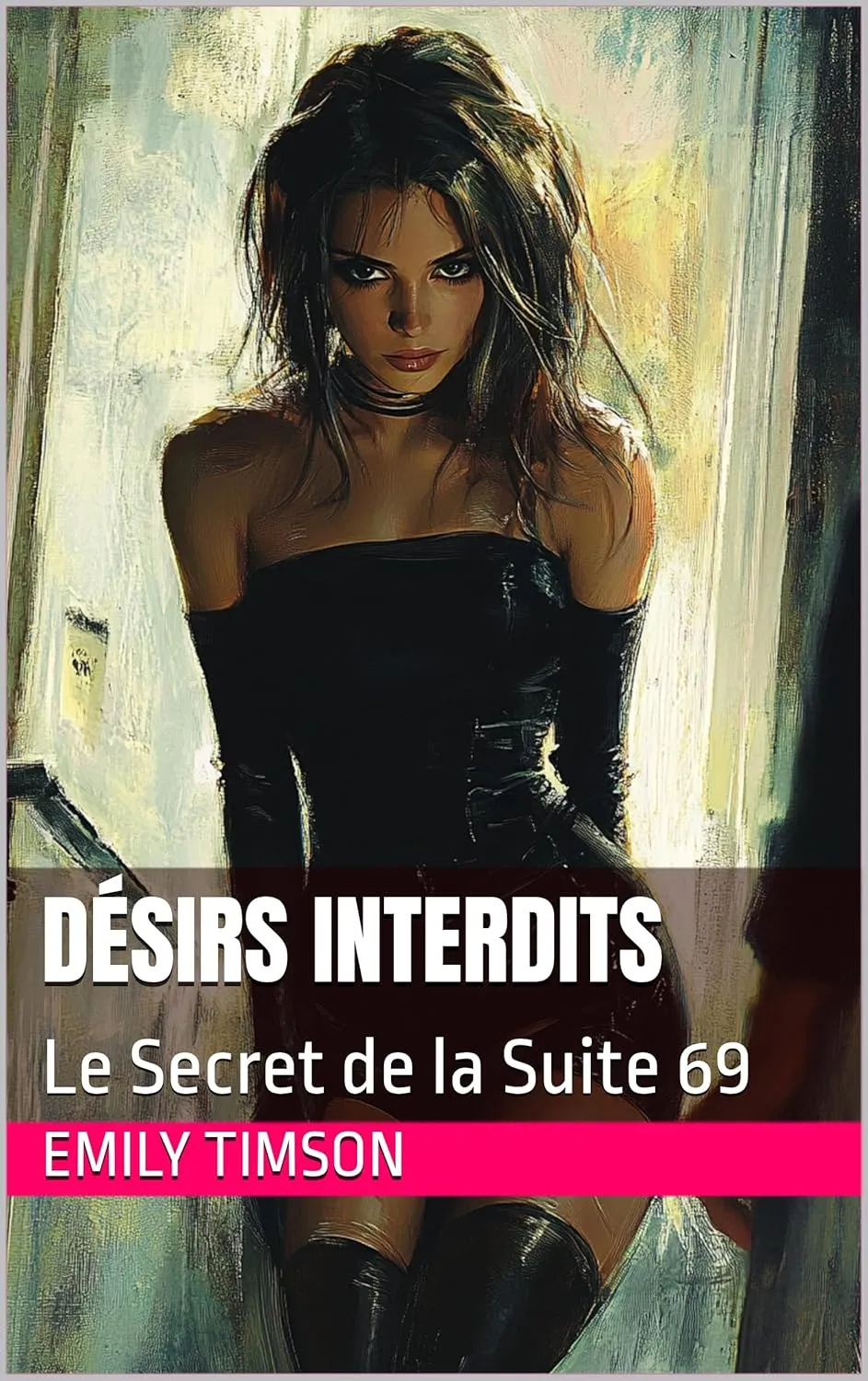 Couverture du roman érotique "Désirs Interdits" par Emily Timson - Livre Hot disponible sur Amazon
